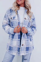Wollen winterjas dames lang met kraag, elegant 3