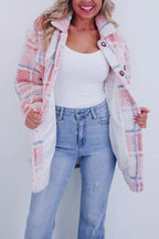 Wollen winterjas dames lang met kraag, elegant 5