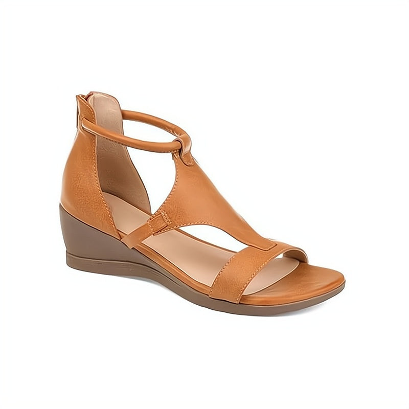 Capucine - Sandalen met sleehak dames